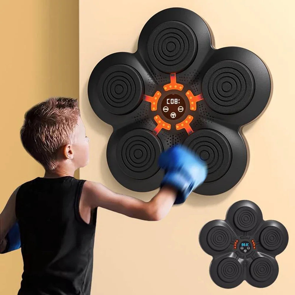 Smart Music Boxing Training Machine Boxing Fitness Trainer Electronic Wall Target Wall Hanging Sanda Sandbag Kid Adult