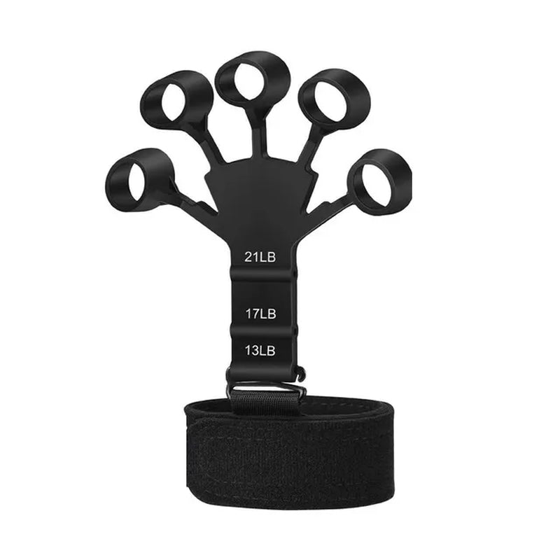 Finger Gripper Finger Exerciser Guitar Finger Exerciser 6 Resistant Levels Recovery Physical Tools Hand Strengthener for Patient