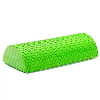 Half round Eva Foam Roller for Yoga Pilates Fitness Equipment Balance Pad Yoga Blocks with Massage Floating Point 30-45Cm